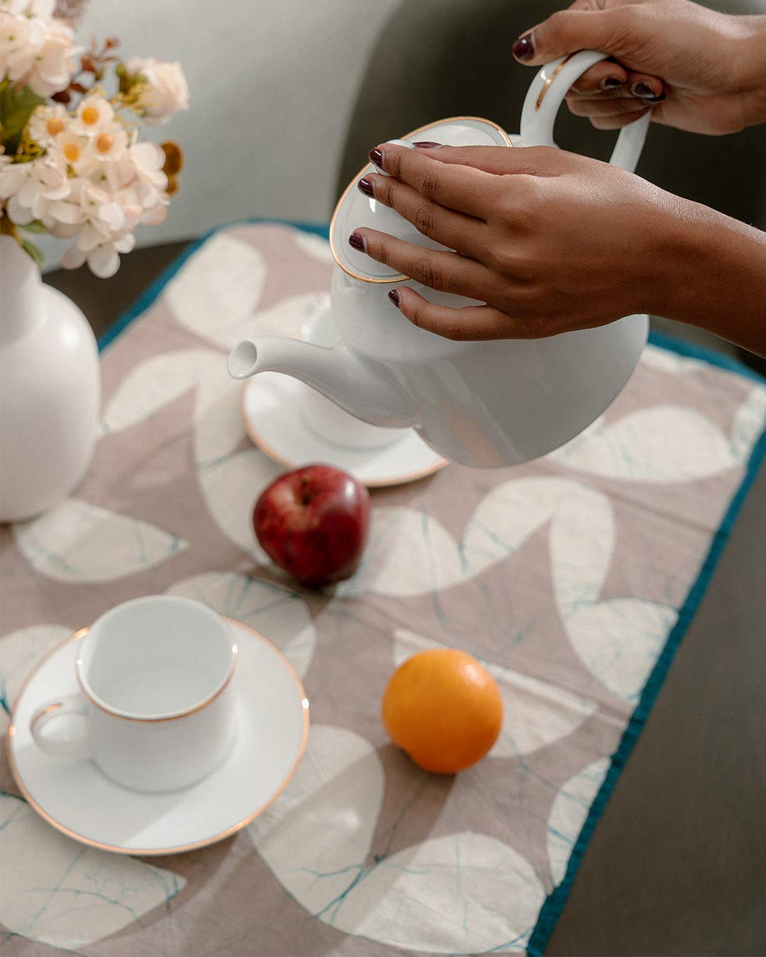Batik Tea Set Batik Cotton Tea Towels – Kohomba