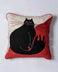 A Tail Order Batik Throw Pillow