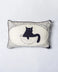 Bowl O’ Whiskers Batik Lumbar Pillow