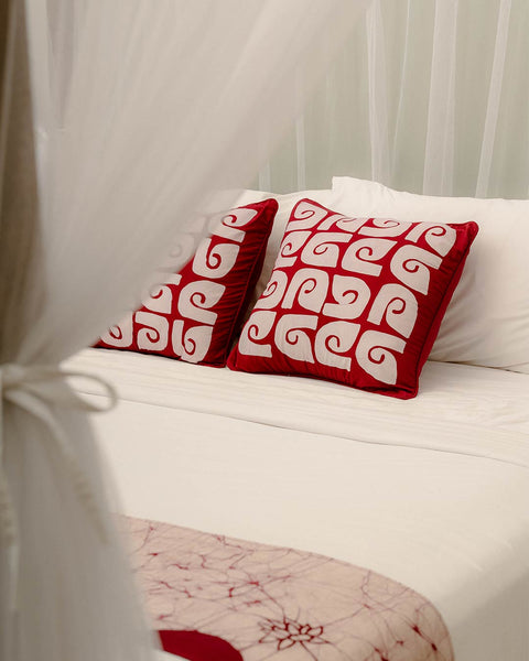 Thrigona Batik Throw Pillow