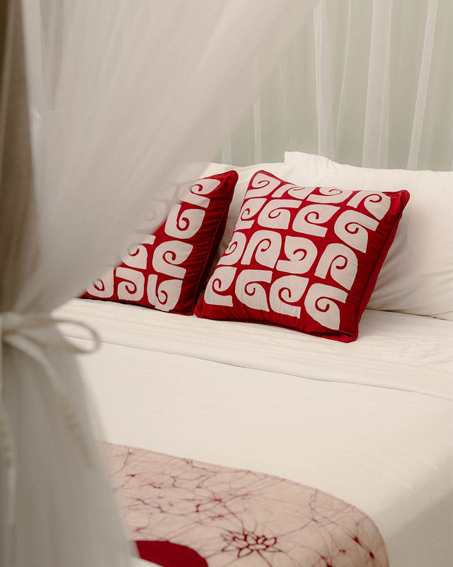 Thrigona Batik Throw Pillow