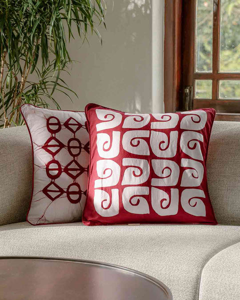 Thrigona Batik Throw Pillow