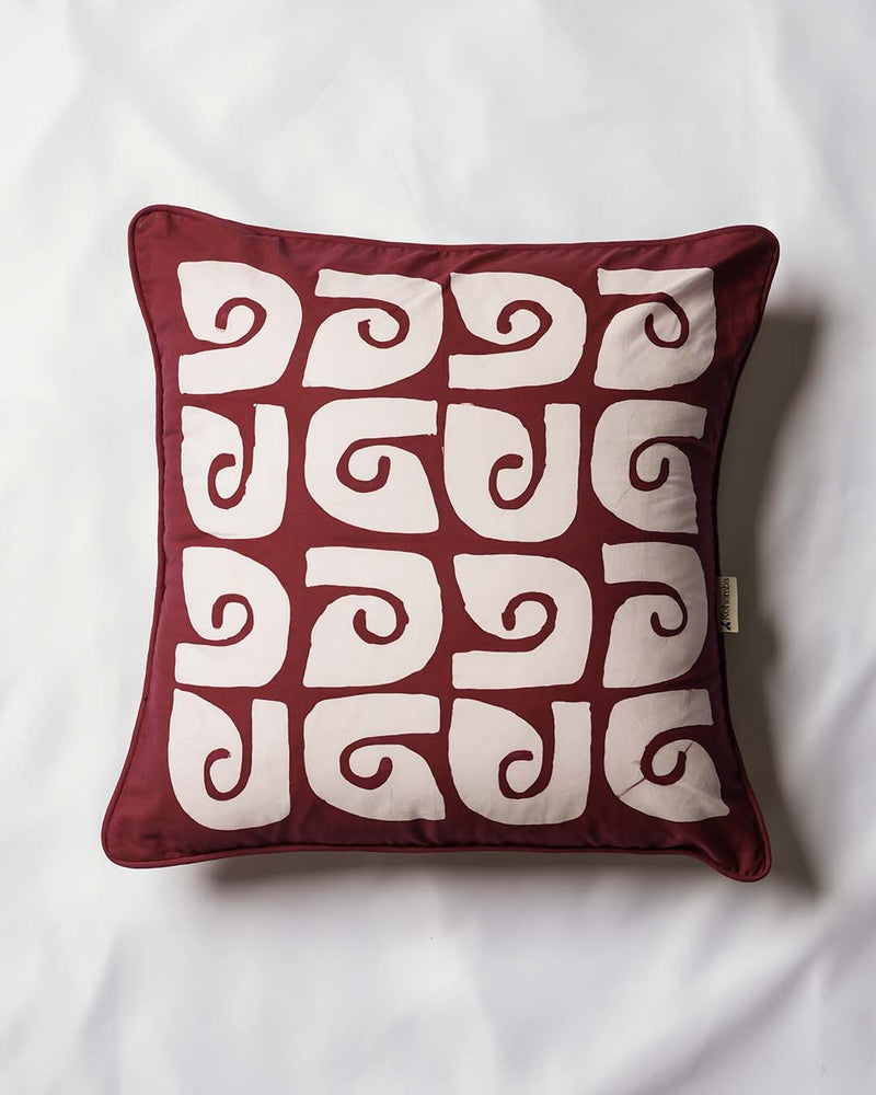 Kombuwa Batik Throw Pillow
