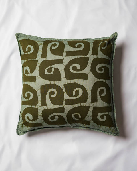 Kombuwa Batik Throw Pillow