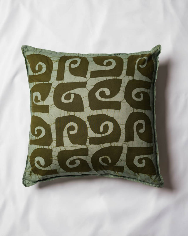 Kombuwa Batik Throw Pillow
