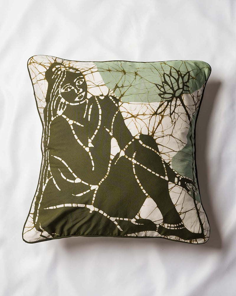 Naari Batik Throw Pillow