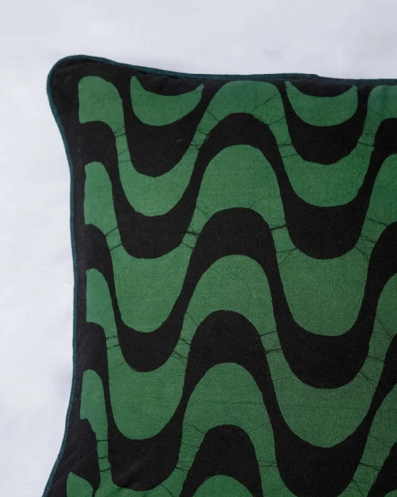 Ripple Batik Throw Pillow