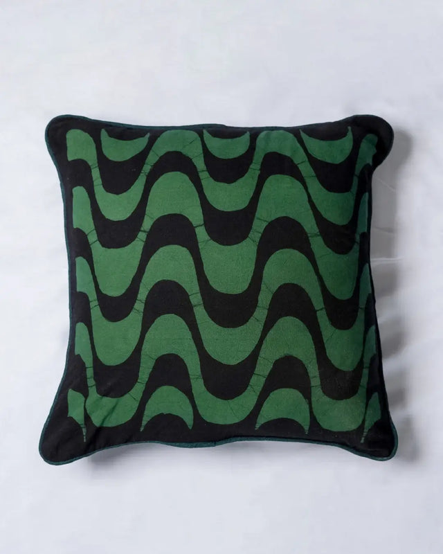 Ripple Batik Throw Pillow
