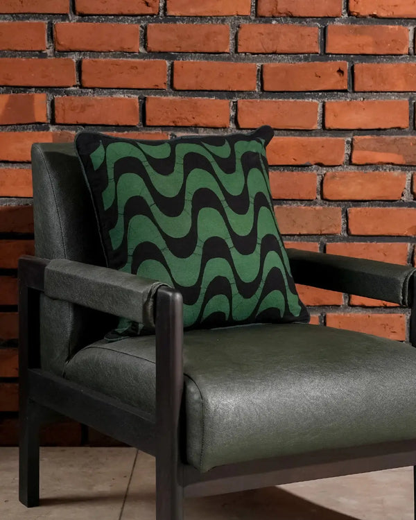Ripple Batik Throw Pillow