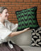Ripple Batik Throw Pillow