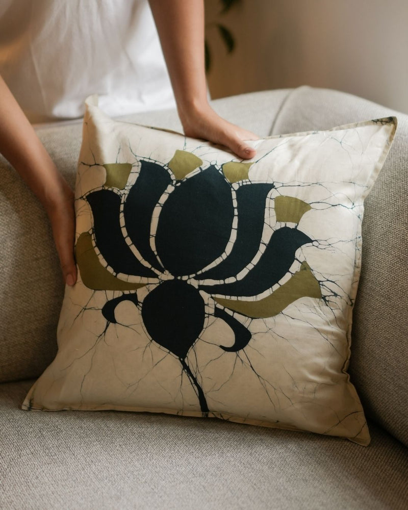 Neluma Batik Throw Pillow