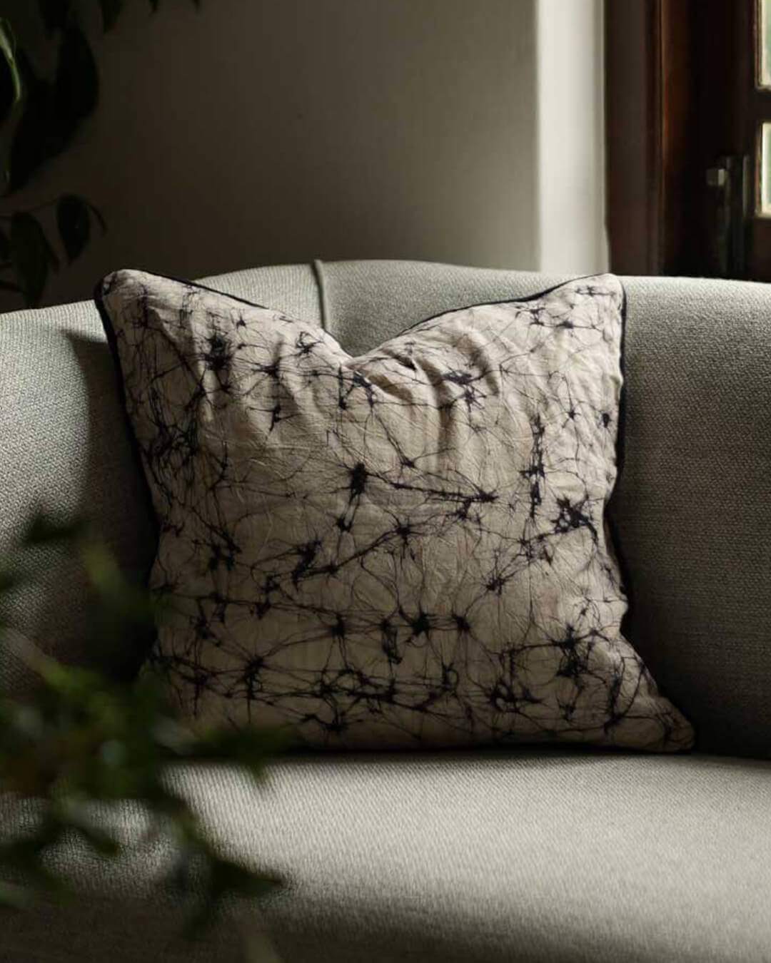 Thaalam Batik Throw Pillow